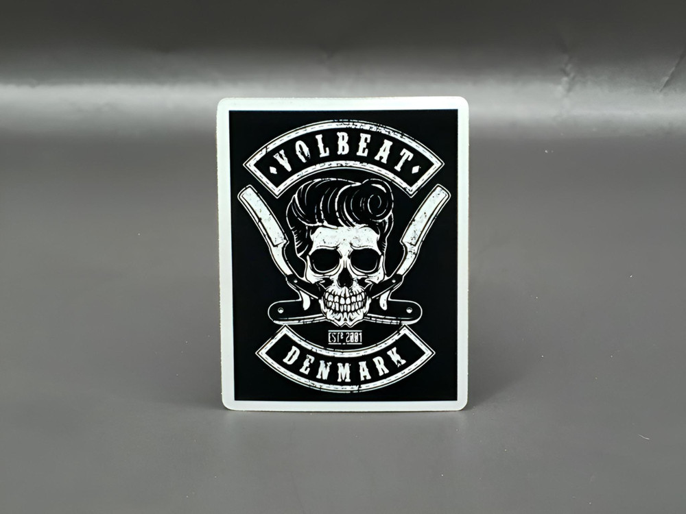 Volbeat Band Inspired Logo Stickers Heavy Metal Rock Music Car Vinyl Decals