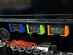AMA Magnetic Tool Cart Clock – Wall Mount – Multiple Colors – Garage/Shop