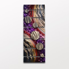 Large Metal Wall Art Panels Modern Contemporary Abstract Home Decor Painting