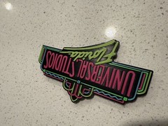Universal Studios Orlando Florida MAGNET Retro V2 Theme Park 3D Printed Display