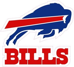 Buffalo Bills Football Vinyl Decal Sticker Car Truck Bumper Tumbler Mug
