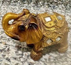 Feng Shui Wealth Lucky Trunk Up Elephant Statues Figurine Home Decor Gift