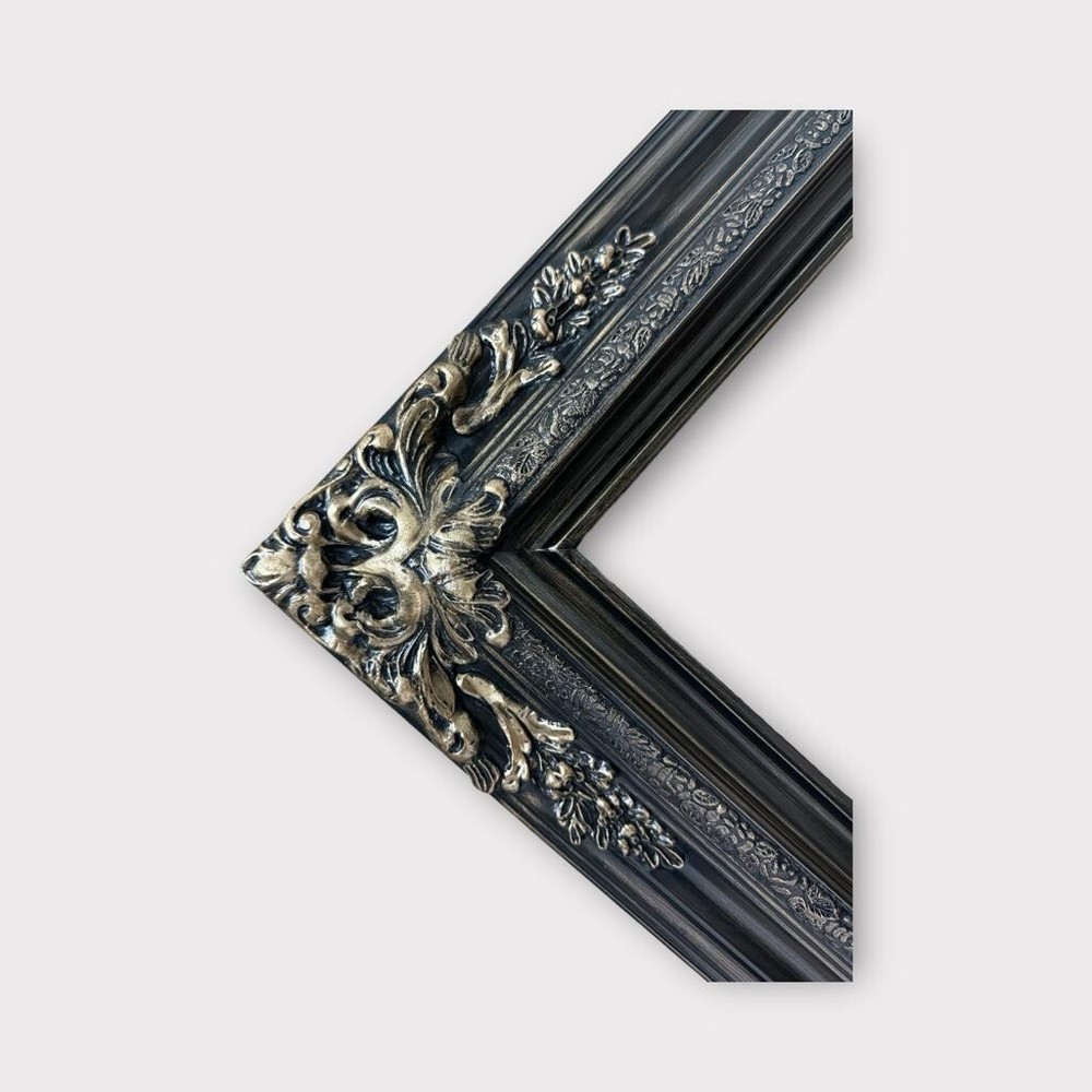 12 x 18 In Stock-Traditional compo XL ornate corners wood frame, OLD gold.