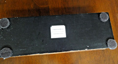 VTG Robert Weiss Peru Reverse Hand Painted hinged BOX 9″ x 2.5″ Original tag