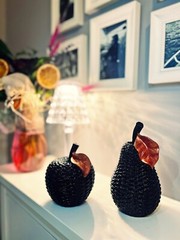 Apple and Pear Artificial Fruit Decorative Set for Kitchen, Decor Centerpieces