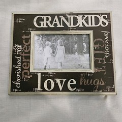 Love Grandkids Wood Picture Frame 4 x 6 Inches
