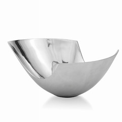 Pala Abstract Bowl Silver