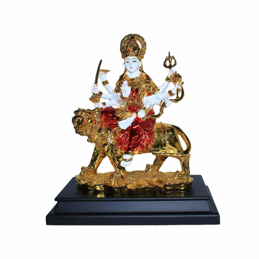 Goddess Maa Durga Devi Sherawali Mata Idol Figurine Statue Sculpture 11 inches