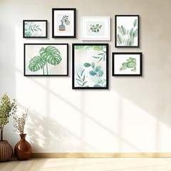 , A4 Black Photo Frame – Solid Wood And Display 8.3X11.7 Picture Without Mat …