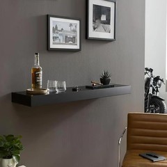 Magic Hidden Storage Box – Wall Mounted Shelf Solid Wood Floating Storag Decor