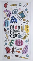 Crafty Girl UV DTF Transfer Sticker Wrap Tumbler UVDTF BUY 10+ GET COMBINED SHIP