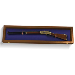 Rifle Gun Display Case Cabinet Wall Rack Replica Airsoft Civil War / USA MADE!