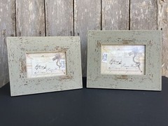 Parisian Home Photo frame and flower vase