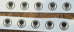 Decals Warhammer 40K Space Marines Imperial Fists Black Skulls Transfers