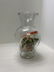 Aquatic Garden Vase Crystal Indiana Glass Co Made in USA 10.75″ High