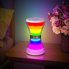 RGB Night Light Alarm Clock for Kids, Teenagers, Adults, Digital Alarm Clock …