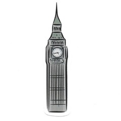 Big Ben London Vinyl Sticker Elizabeth Tower UK England Travel Souvenir Art