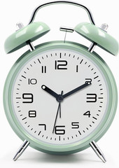 Loud Alarm Clock for Heavy Sleepers Adults, Metal 4 Inches Twin Bell Battery Ope