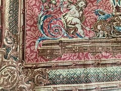 ‘Portique de Junon’ Tapestry French 42” X 56” Handwoven ~Made in France~ Large