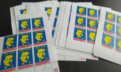 9 pcs stickers poland stamp A glory to Ukraine poczta polska zelensky