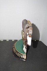 Vintage Upper Deck Cast Iron Horse Colt Heavy Door Stopper