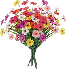 Customizable Artificial Flower Bundles – 6 Pieces for Elegant Décor All Seasons