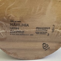 Ikea Harliga Glass Display Dome Cloche Bell Jar 8 inches ~ NEW