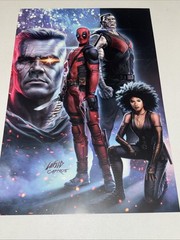 Deadpool 2 Marvel Movie Poster Art Wall Indoor Room 17×11.5 – Fandango Exclusive