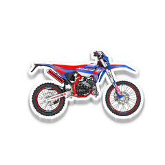 Beta Dirt Bike Sticker 4 Inch Vinyl Waterproof Decal High Res Motorcycle