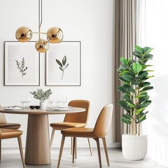 5FT Artificial Fiddle Leaf Fig Tree ,Tall Fake Plant Artificial Tree ,Home Decor