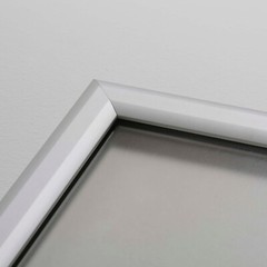 Double Sided Slide In Picture Photo Frame Silver Aluminum (11×17-22×28-24×36)