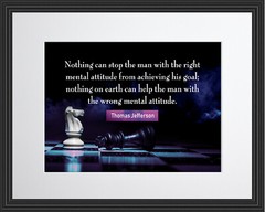 Thomas Jefferson Nothing Can Stop Poster Print Picture or Framed Wall Art