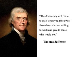 President Thomas Jefferson » the democracy» Quote 8 x 10 11 x 14 Photo #c1