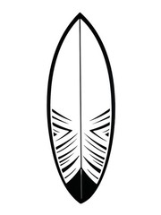 Surfboard Vinyl Decal for car Windows Laptops Any Smooth Surface design #10