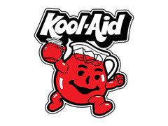 #0734 Kool-Aid Man Logo #1 Waterproof Vinyl Sticker Decal Die-Cut