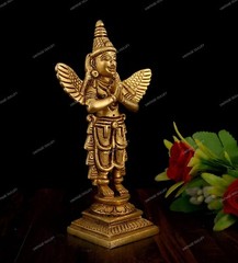 Brass Idol Garuda for Pooja and Home Decor Showpiece Figurine Statue