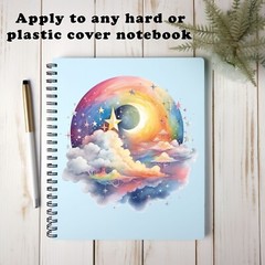 Magic Eclipse UV DTF Transparent Sticker / Decal