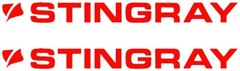 STINGRAY BOAT STICKER DECAL FISHING *ANY SIZE OR COLOR BUY 1 GET 1 FREE