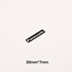 Hard plastic Sticker Panasonic replacement Badge Logo Camcorder DIY Decoration