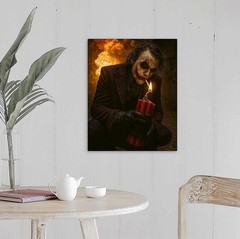Joker Canvas 16X20 Heath Ledger Movie Art Canvas