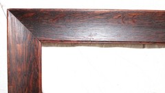 ANTIQUE FITS 8 X10 VICTORIAN PICTURE FRAME LEMON GOLD GILT ORNATE WOOD PRIMITIVE