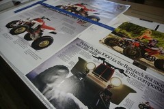 Yamaha Banshee YFZ 350 Twin OEM Flyer Banner Poster Wall Art Graphics Multi Size