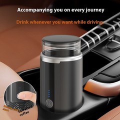 Portable Electric Coffee Grinder USB Rechargeable Burr Grinder Adjustable Grind