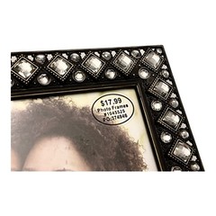 NEW Rhinestone & Bronze Metal PICTURE FRAME 4×6 Vertical or Horizontal Western