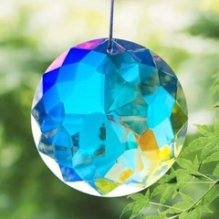 Rainbow Maker Glass Crystal Prism Suncatcher Hanging Chandelier Decoration