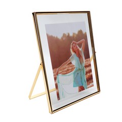 AhaGo Gold Floating Frame, Vertical, For 9×11, 8×10, 7×9, 6×8, 5×7, 4×6, 3×5