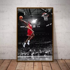 LeBron James makes first dunk of career, Basketball Poster – No Frame