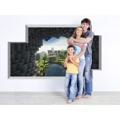 Extra Wide Mine Themed Mural – The Cave Entrance 72″ wide x 42″ tall