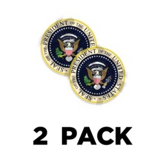 Seal of the President POTUS Pro TRUMP Sticker Decal 4″ Trump Sticker 2PK