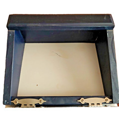 U.S. Mail Wooden Mail Holder With Opening Hutch Door «Custom Made» USA Colors